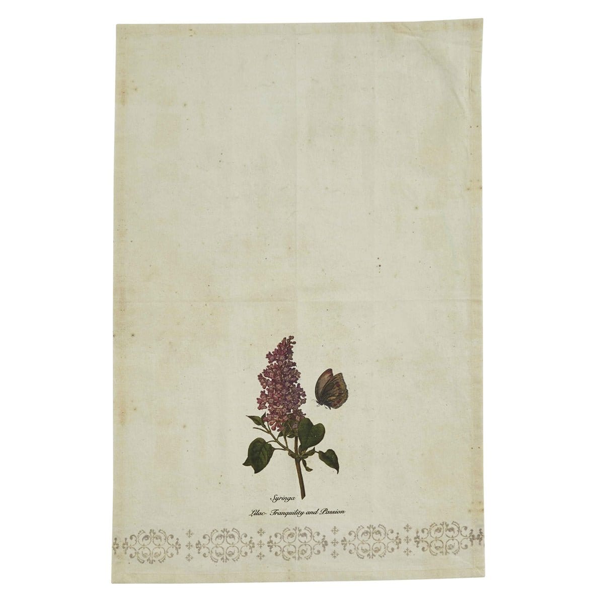 Garden Botanist lilac Decorative Towel-Park Designs-The Village Merchant