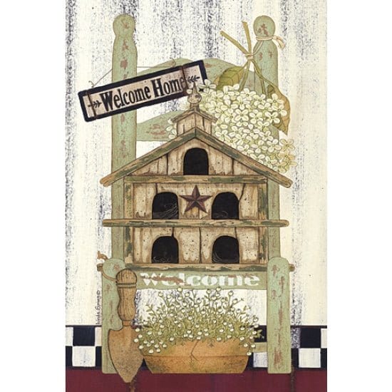 Penny Lane Publishing Garden Chair By Linda Spivey Art Print - 12 X 18