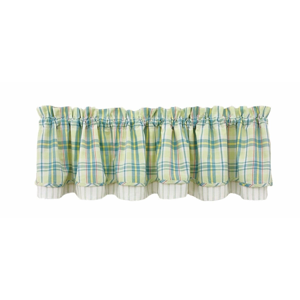 Garden Gate Layered Valance Lined-Park Designs-The Village Merchant