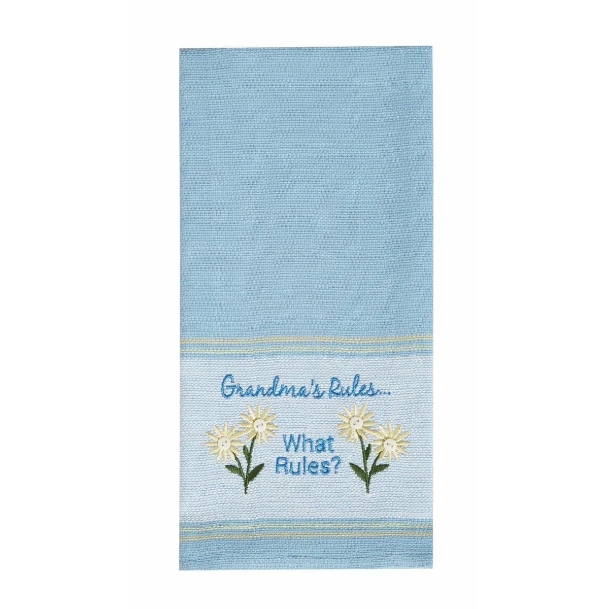 Garden Party Grandma's Rules Decorative Towel-Park Designs-The Village Merchant