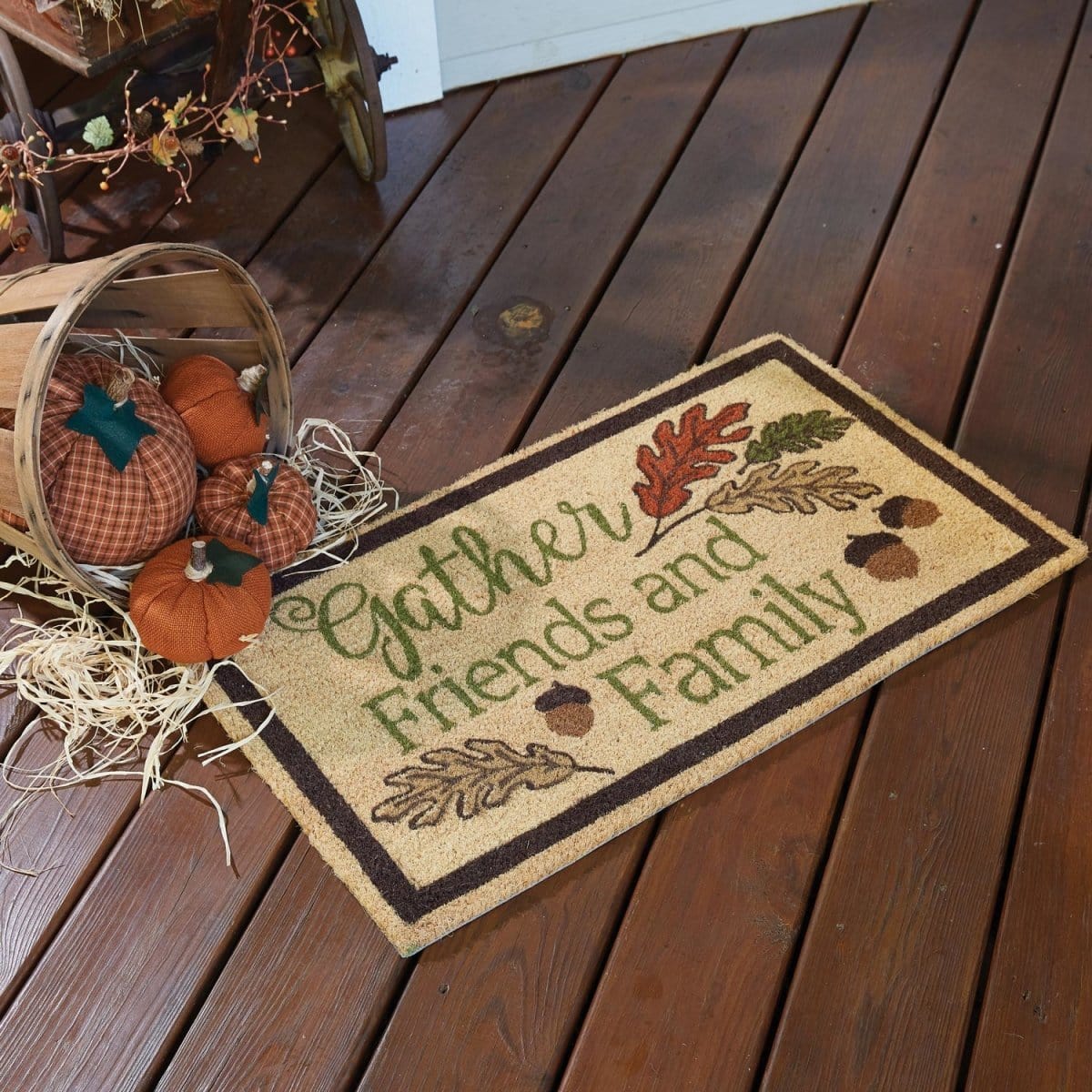 gather friends and family Doormat-Park Designs-The Village Merchant