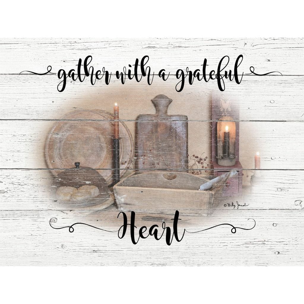 Gather With A Grateful Heart By Billy Jacobs Art Print - 12 X 16-Penny Lane Publishing-The Village Merchant