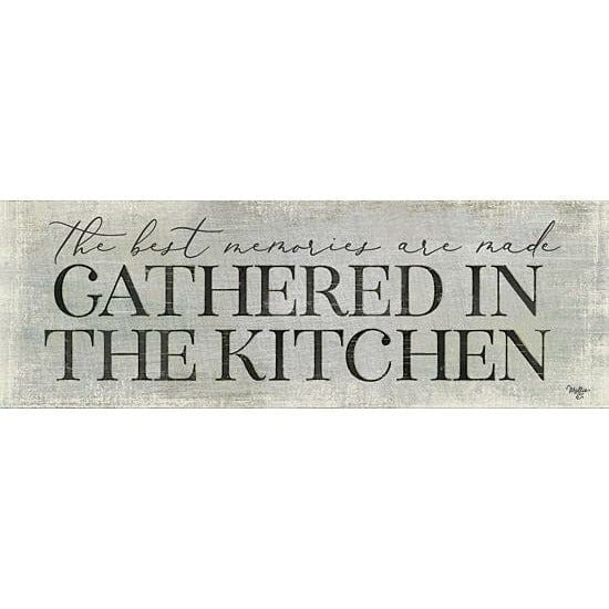 Penny Lane Publishing Gathered In The Kitchen By Mollie B Right Art Print - 6 X 18