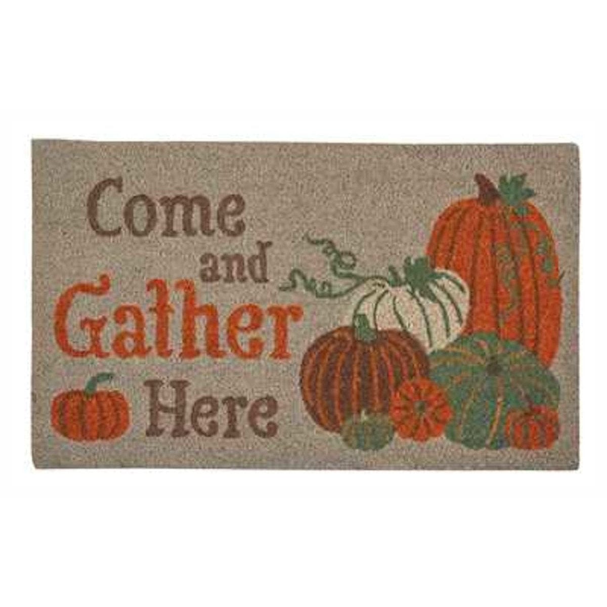 Gathered Pumpkins Doormat-Park Designs-The Village Merchant