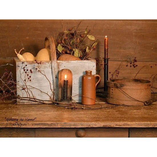 Penny Lane Publishing Gathering The Harvest By Billy Jacobs Art Print - 12 X 16