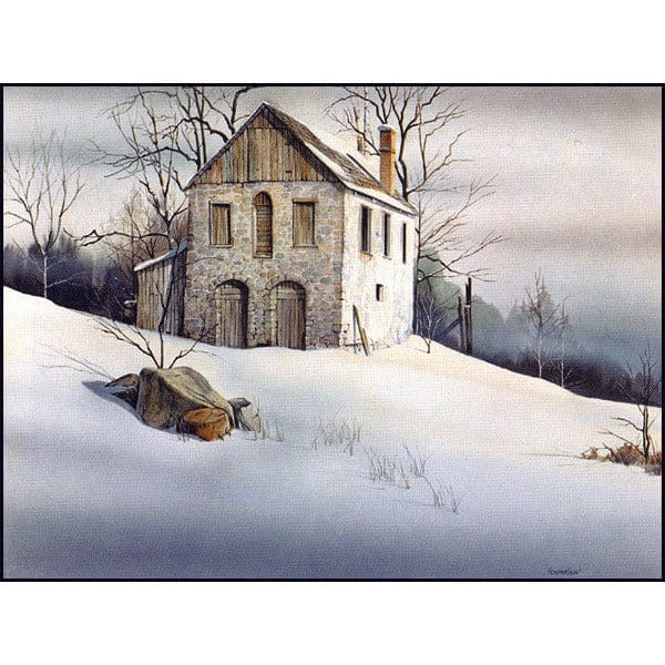 Gentle Snow By Michael Humphries Art Print - 12 x 16-Sagebrush Fine Art-The Village Merchant