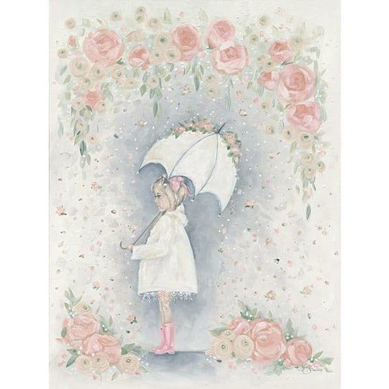 Penny Lane Publishing Georgia In The Rain By Hollihocks Art Art Print - 12 X 16