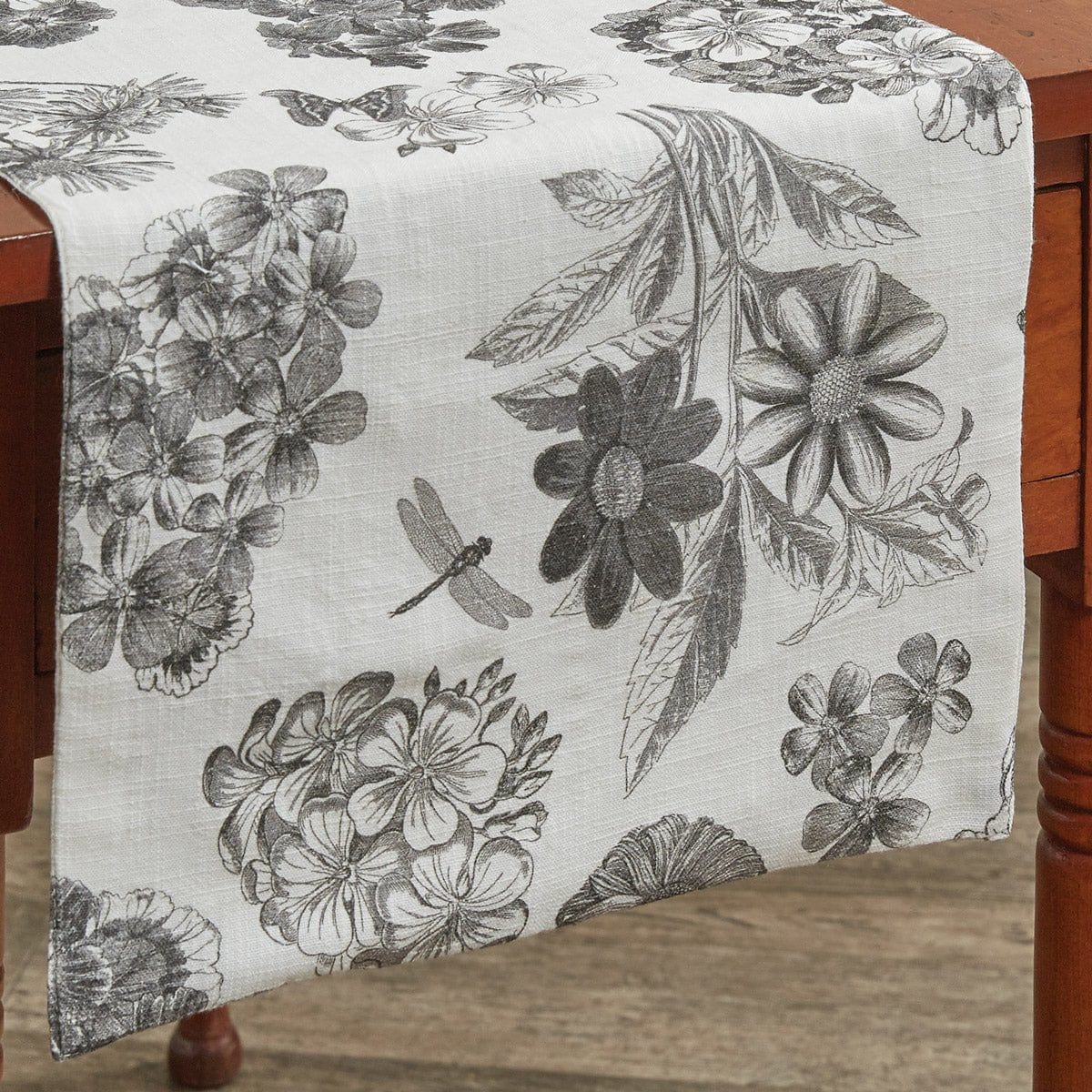 Geranium Table Runner 36&quot; Long-Park Designs-The Village Merchant