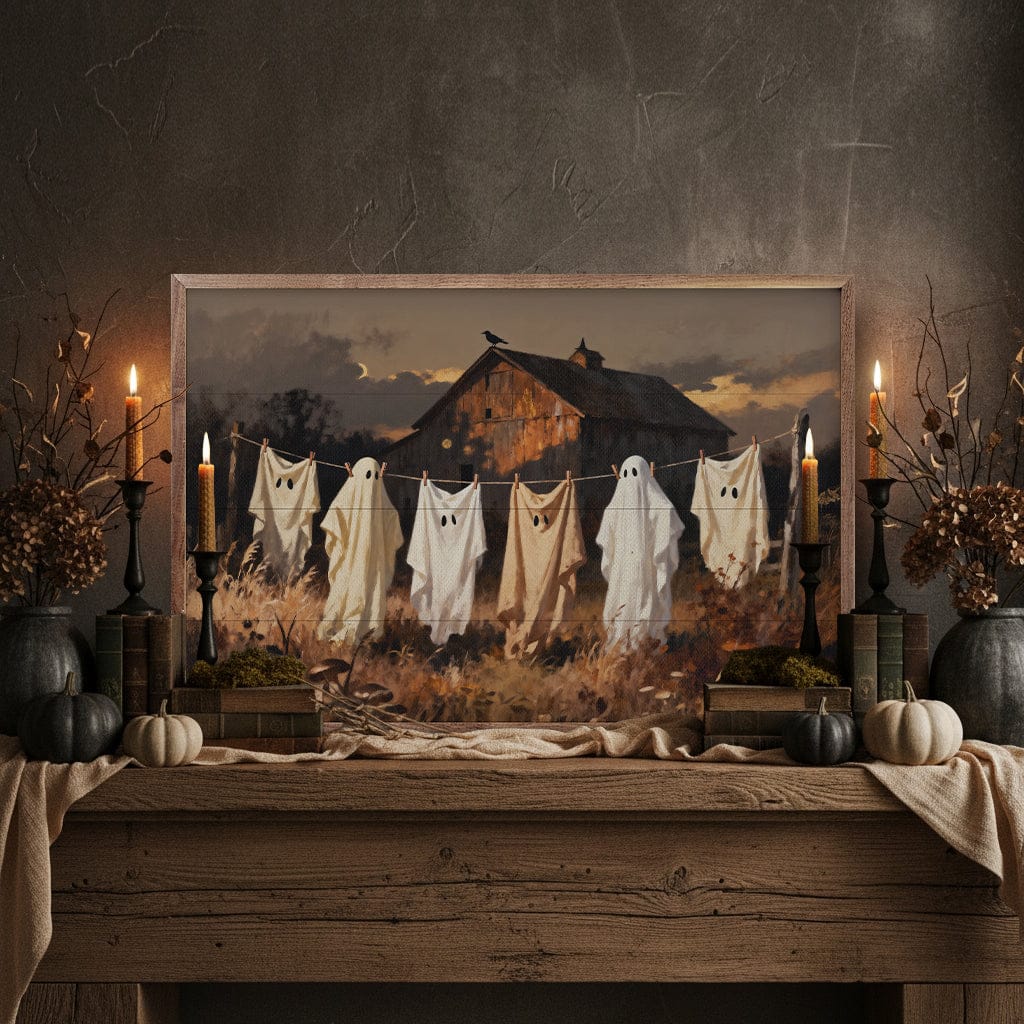 Kendrick Home Walnut Frames Ghosts On The Line
