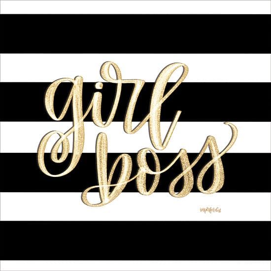Penny Lane Publishing Girl Boss By Imperfect Dust Art Print - 12 X 12