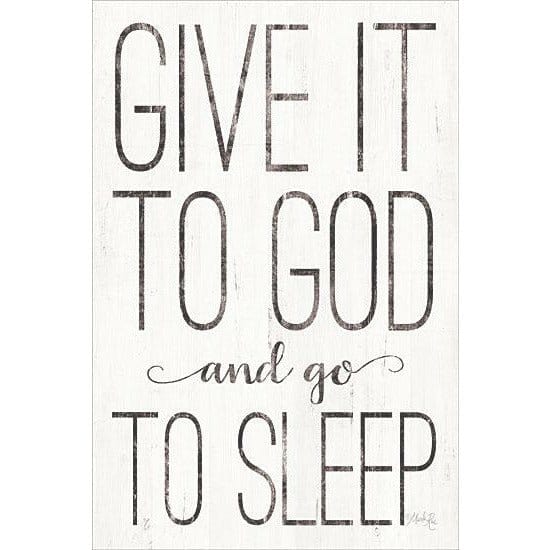 Penny Lane Publishing Give It To God By Marla Rae Art Print - 12 X 18