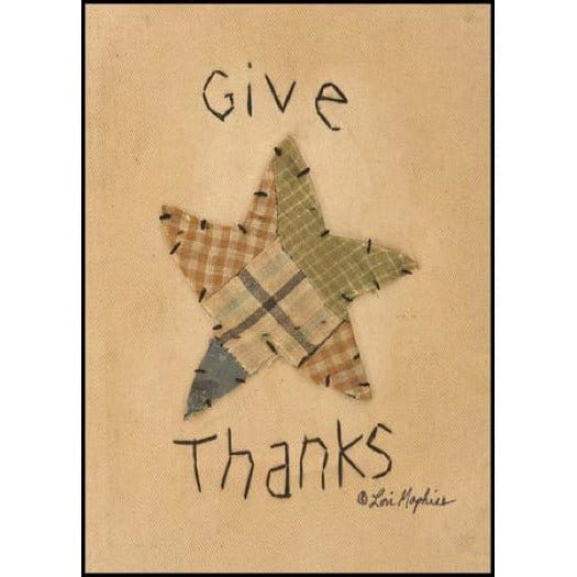 Give Thanks By Lori Maphies Art Print - 5 X 7-Penny Lane Publishing-The Village Merchant