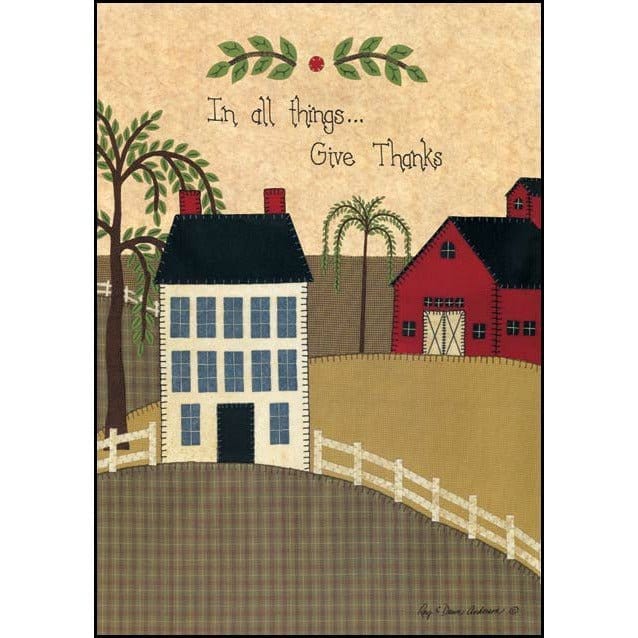 Give Thanks By Ray Dawn Anderson Art Print - 12 X 18-Penny Lane Publishing-The Village Merchant