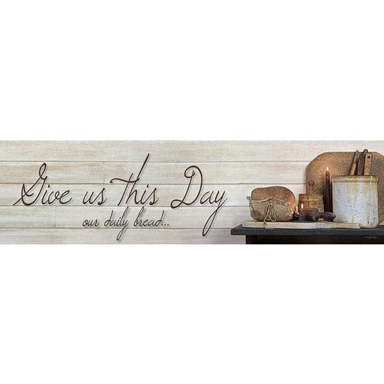 Penny Lane Publishing Give Us This Day By Susie Boyer Art Print - 8 X 30