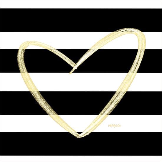Penny Lane Publishing Glam Heart By Imperfect Dust Art Print - 12 X 12