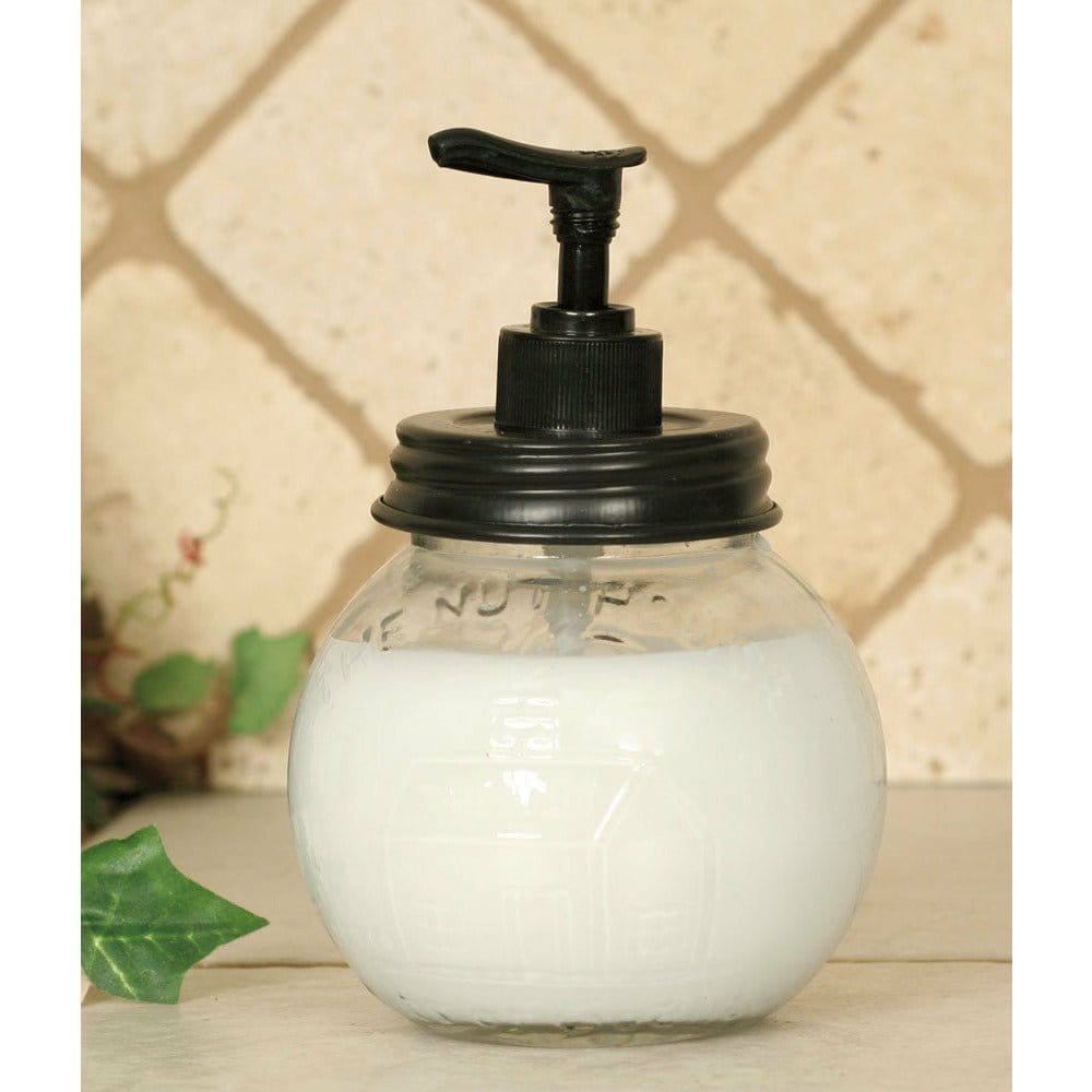 Glass The Nut House Soap / Lotion Dispenser-CTW Home-The Village Merchant