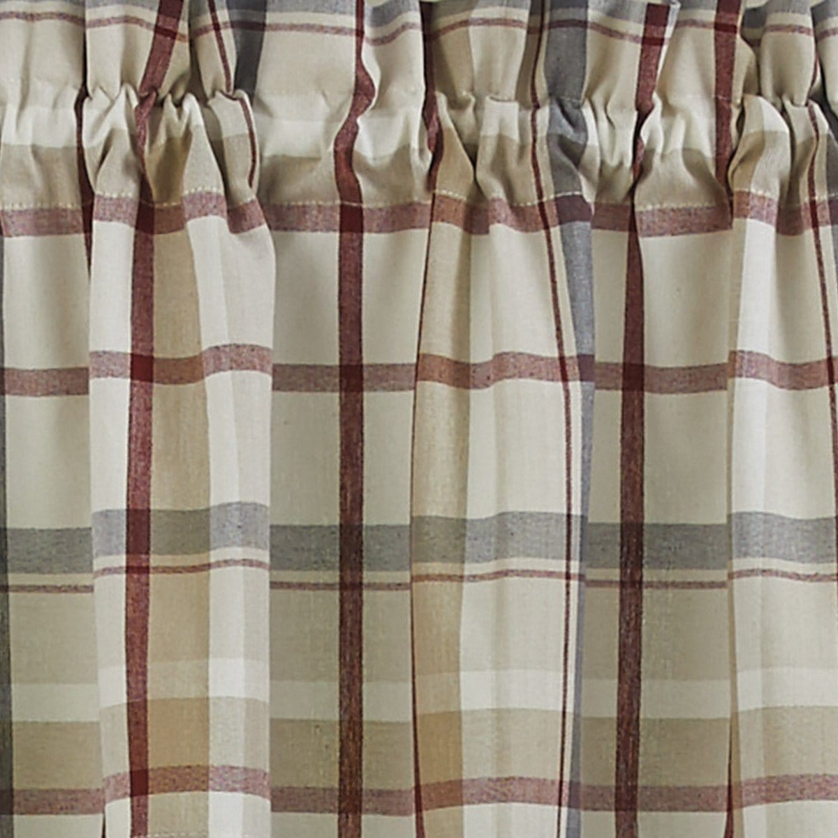 Glenwood Plaid Valance Unlined-Park Designs-The Village Merchant