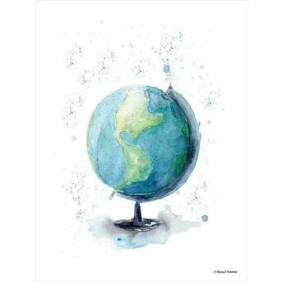 Globe By Rachel Nieman Art Print - 12 X 16-Penny Lane Publishing-The Village Merchant