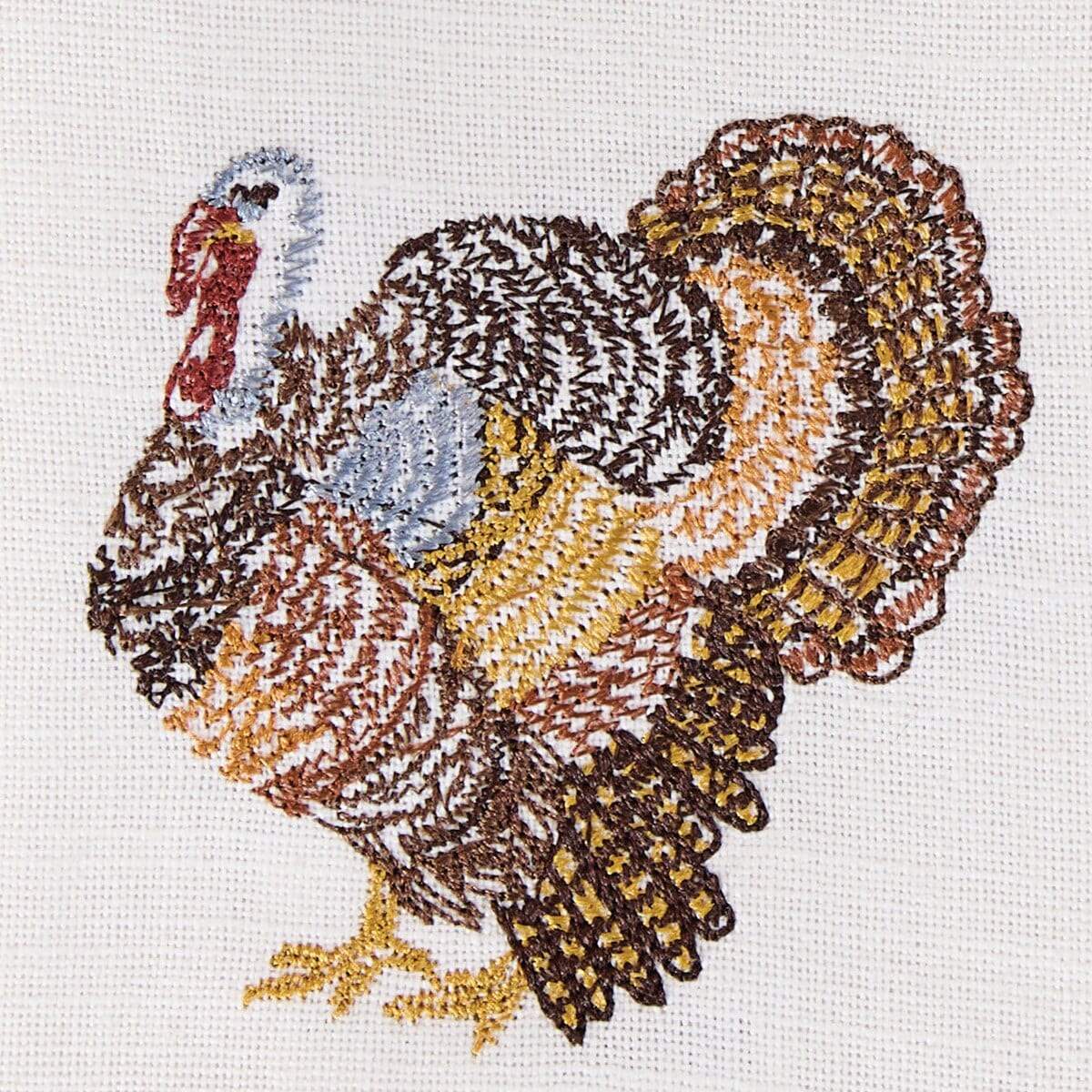 Park Designs Gobble Gobble Embroidered Napkin Set of 2