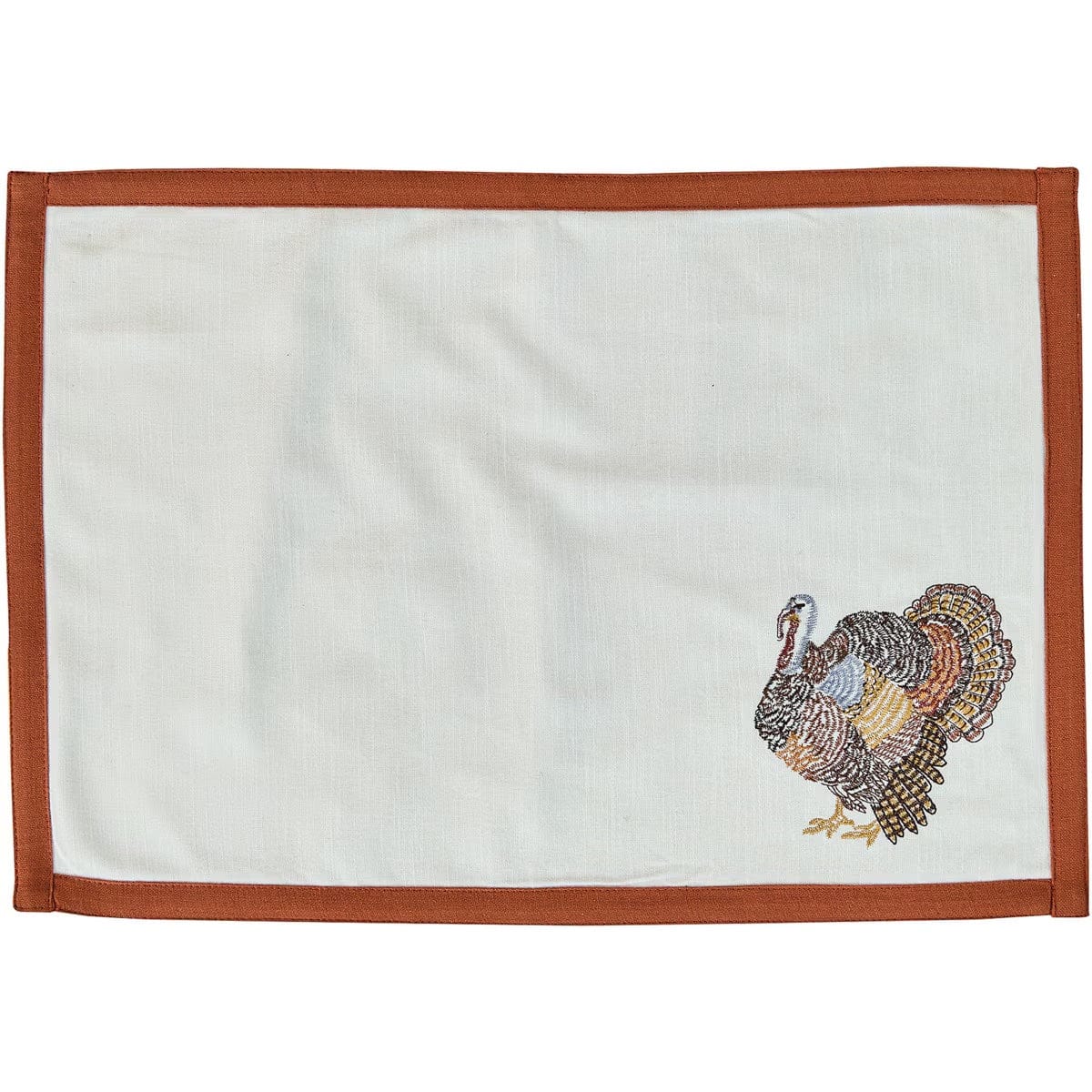 Gobble Gobble Embroidered Placemat Set of 2