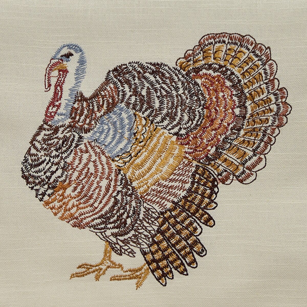Gobble Gobble Embroidered Table Runner 36" Long