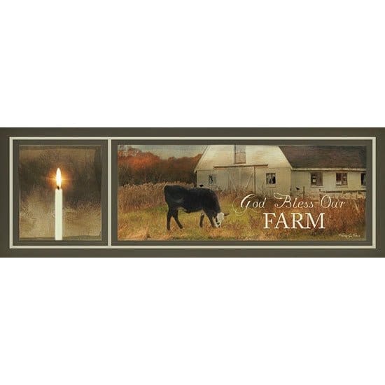 Penny Lane Publishing God Bless Our Farm By Robin-Lee Vieira Art Print - 6 X 18