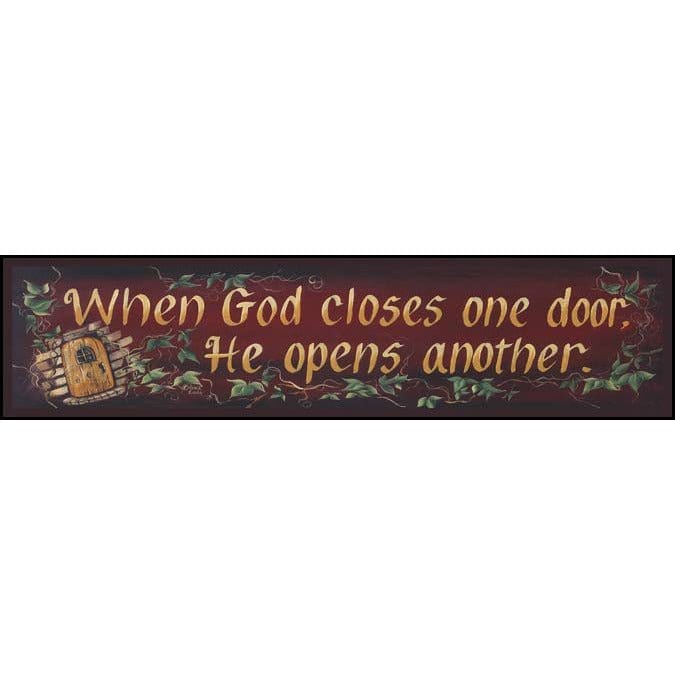 God Opens Doors By Gail Eads Art Print - 5 X 20-Penny Lane Publishing-The Village Merchant