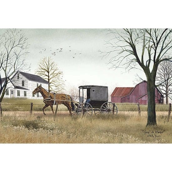 Goin To Market By Billy Jacobs Art Print - 12 X 18-Penny Lane Publishing-The Village Merchant