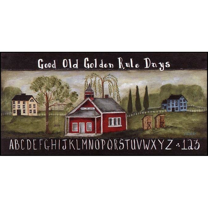 Golden Rule Days By Pat Fischer Art Print - 10 X 20-Penny Lane Publishing-The Village Merchant