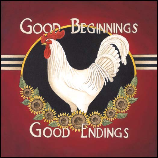 Good Beginnings By Linda Spivey Art Print - 12 X 12-Penny Lane Publishing-The Village Merchant