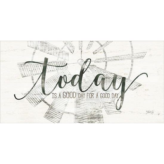 Penny Lane Publishing Good Day Windmill By Marla Rae Art Print - 12 X 24