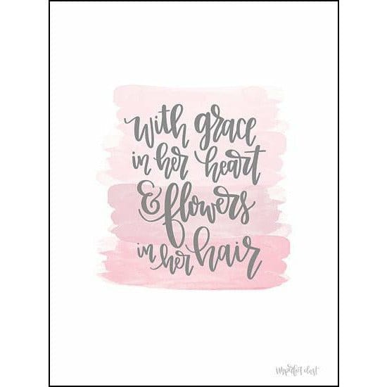 Penny Lane Publishing Grace In Her Heart By Imperfect Dust Art Print - 12 X 16