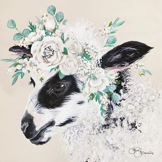 Grace The Lamb By Hollihocks Art Art Print - 12 X 12-Penny Lane Publishing-The Village Merchant