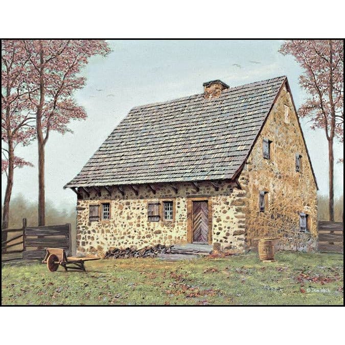 Granddad's Cottage By Don Vack Art Print - 12 X 16-Penny Lane Publishing-The Village Merchant
