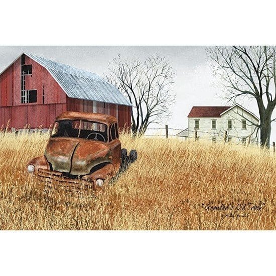 Penny Lane Publishing Granddad's Old Truck By Billy Jacobs Art Print - 12 X 18