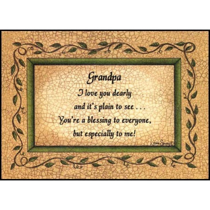 Grandpa By Linda Spivey Art Print - 5 X 7-Penny Lane Publishing-The Village Merchant