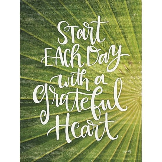 Penny Lane Publishing Grateful Heart By Misty Michelle Art Print - 12 X 16