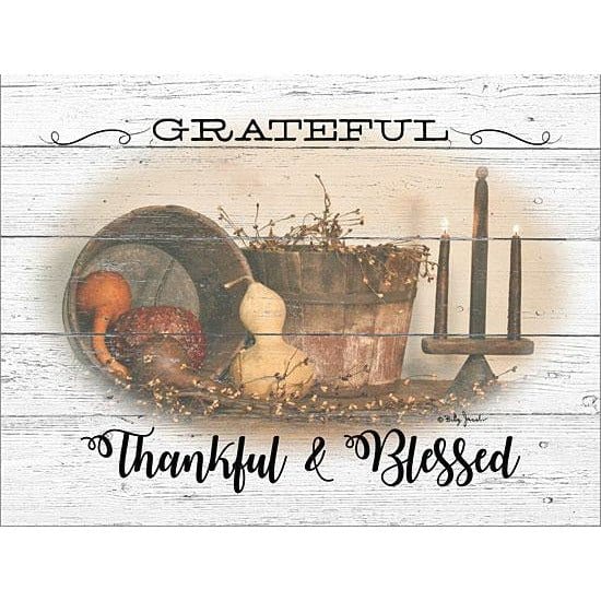 Grateful, Thanksful, Blessed By Billy Jacobs Art Print - 12 X 16-Penny Lane Publishing-The Village Merchant