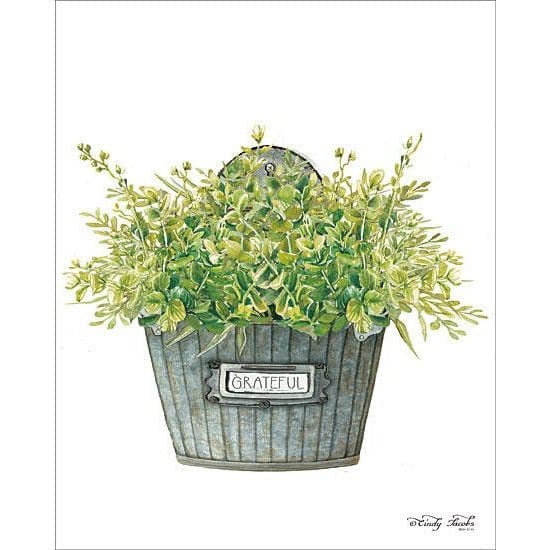 Penny Lane Publishing Grateful Wall Box By Cindy Jacobs Art Print - 12 X 16
