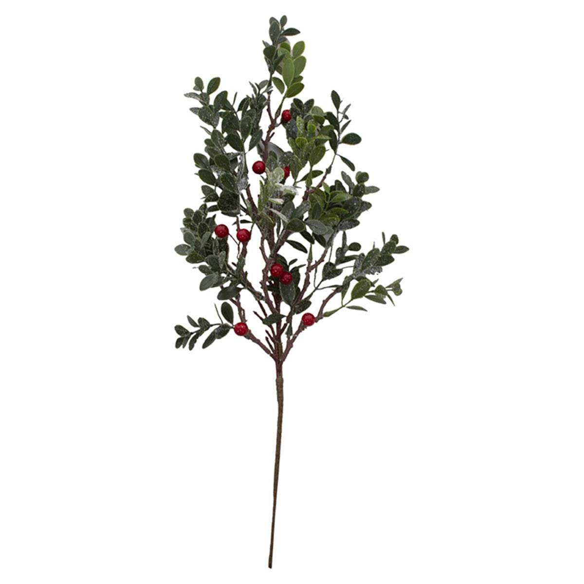 Green Leaf With Red Berry Pick / Spray 18&quot; High
