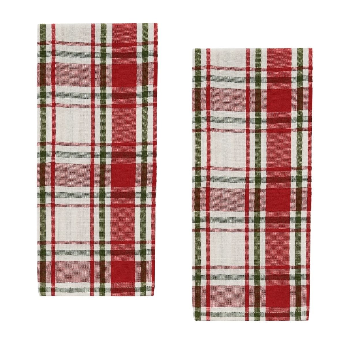 Greenhow Farm Plaid Dishtowel Set of 2