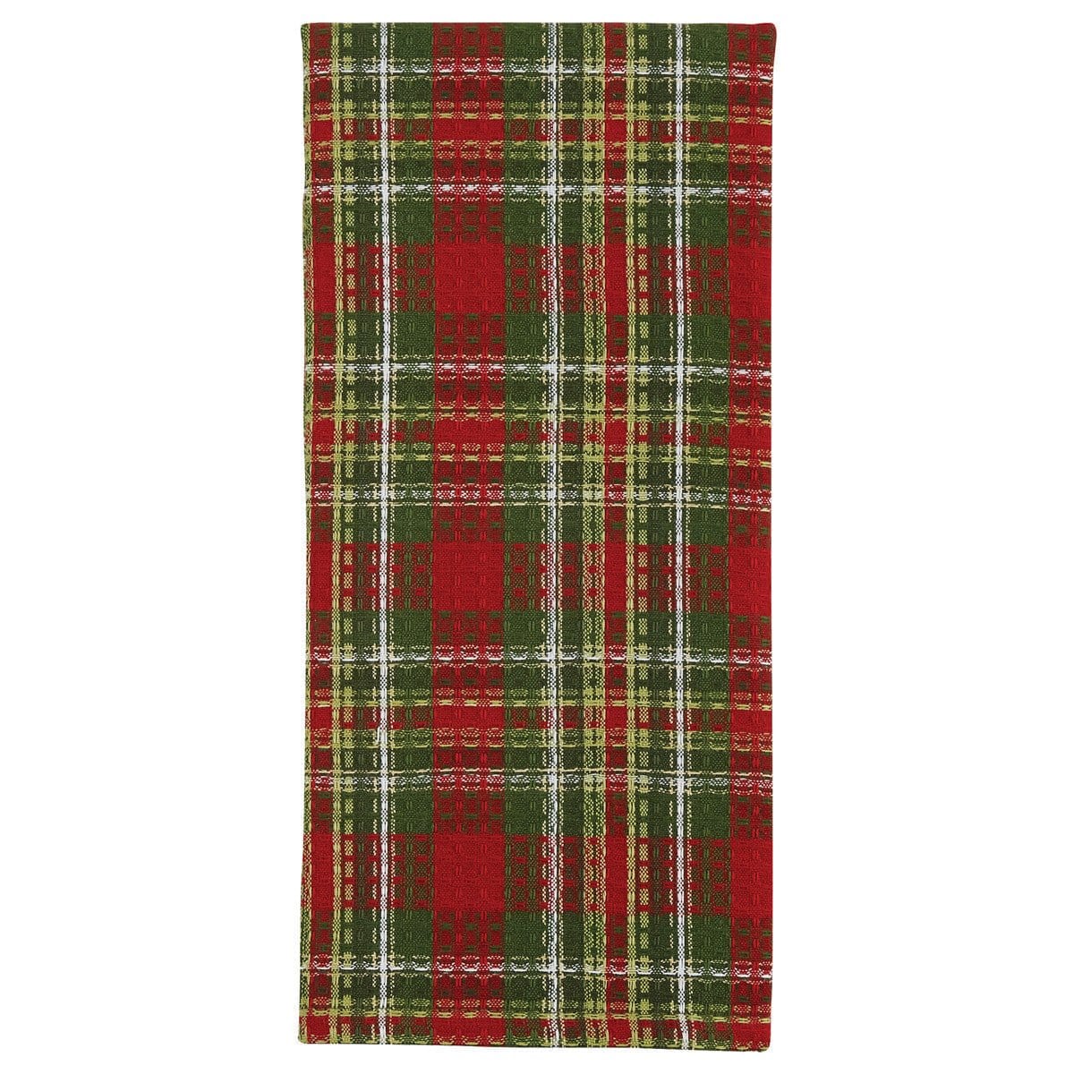 Greenhow Tartan Waffle Weave Dishtowel-Park Designs-The Village Merchant