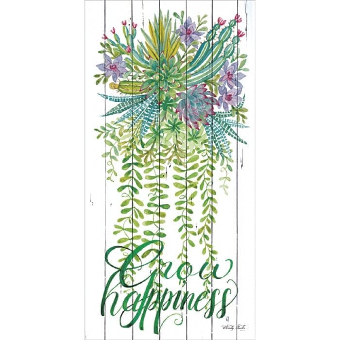 Grow Happiness By Cindy Jacobs Art Print - 9 X 18-Penny Lane Publishing-The Village Merchant