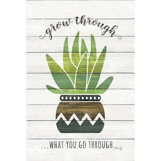 Penny Lane Publishing Grow Through What You Go Through By Marla Rae Art Print - 12 X 18