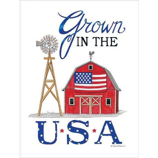 Grown In The Usa By Deb Strain Art Print - 12 X 16-Penny Lane Publishing-The Village Merchant