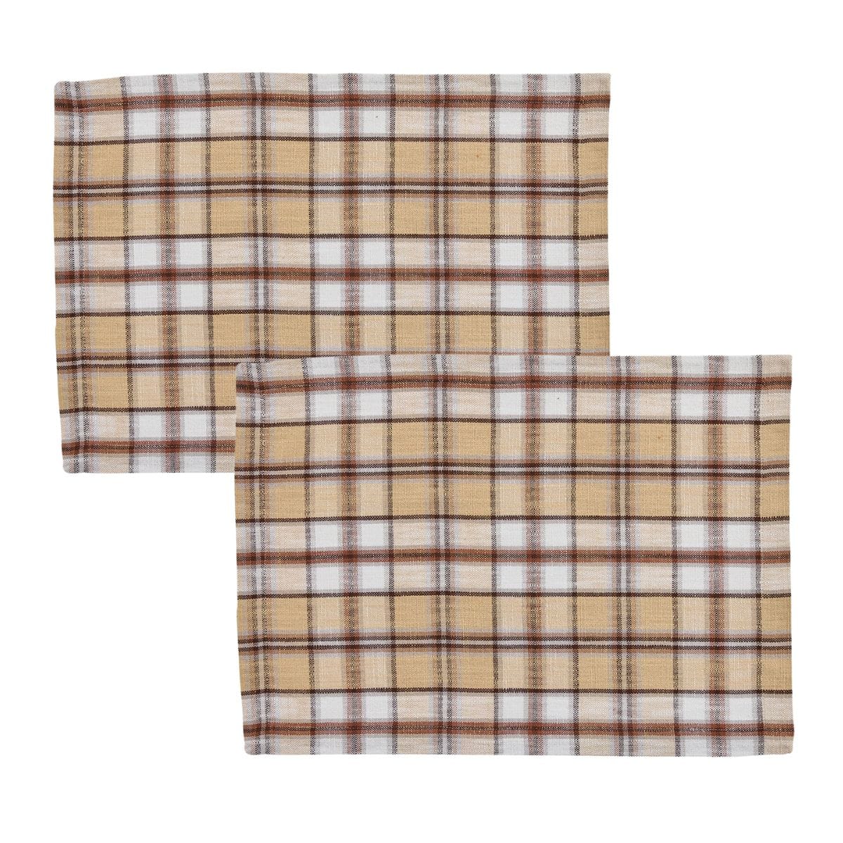 Hadley Plaid Placemat Set of 2