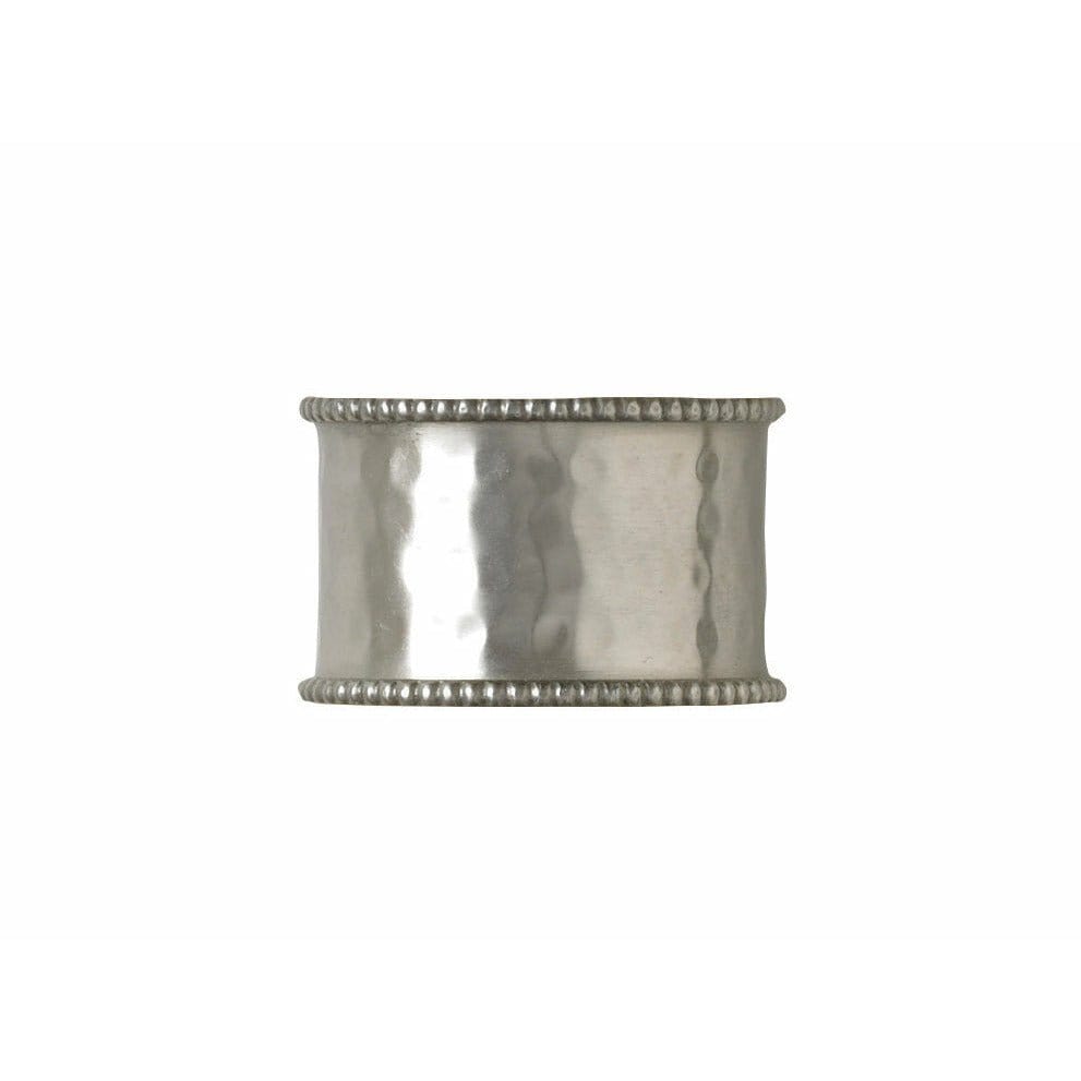 Hammered Cuff In Pewter Napkin Ring-Park Designs-The Village Merchant