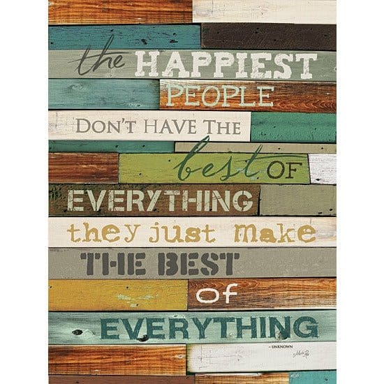 Happiest People By Marla Rae Art Print - 18 X 24-Penny Lane Publishing-The Village Merchant