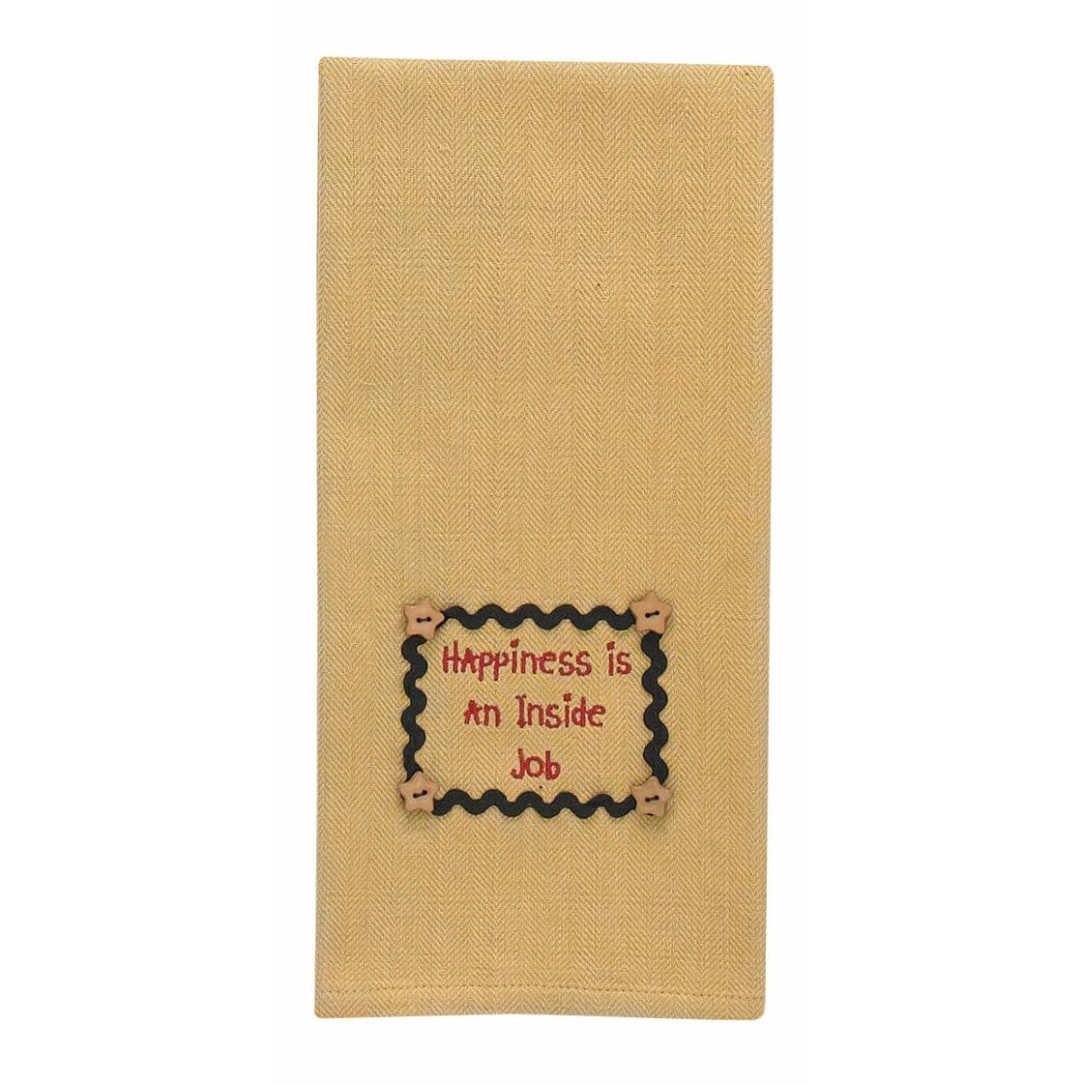 Happiness Is An Inside Job Decorative Towel-Park Designs-The Village Merchant