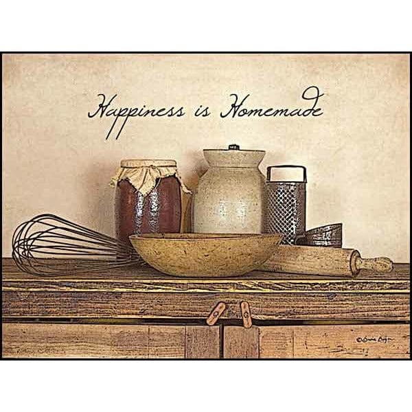 Penny Lane Publishing Happiness Is Homemade By Susie Boyer Art Print - 12 X 16